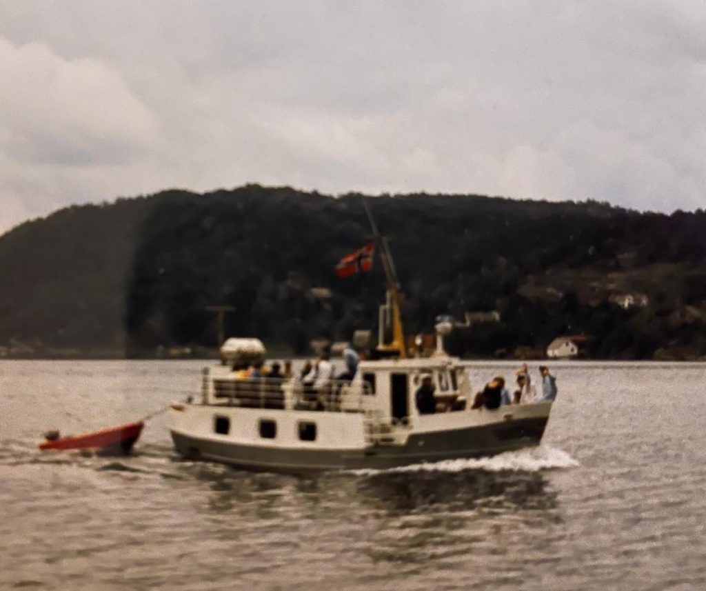 Farøy på chartertur i 1986.